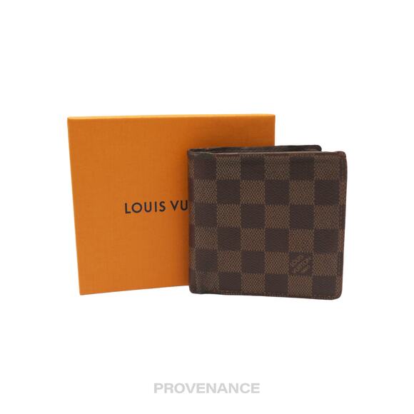 🔴 Louis Vuitton Marco Wallet - Damier Ebene - Picture 1 of 10